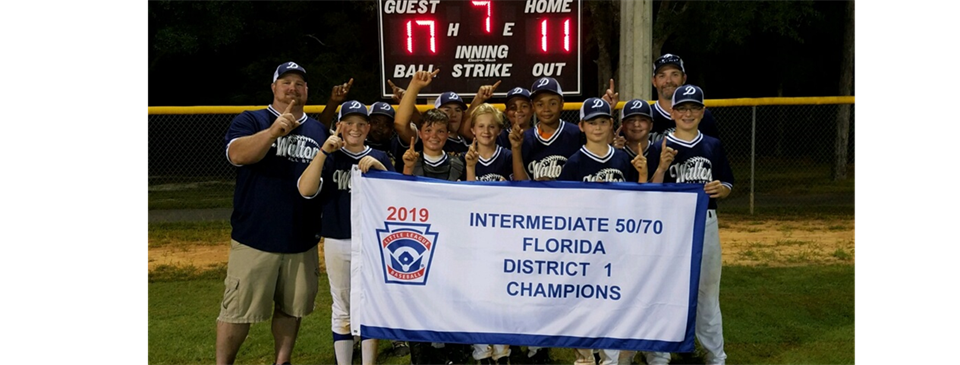 2019 Intermediate Baseball Champions (DFS/SW)